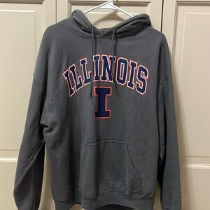 gray illinois crewneck